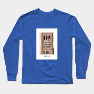 The Tower Tarot Card - Milwaukee City Hall Long Sleeve T-Shirt